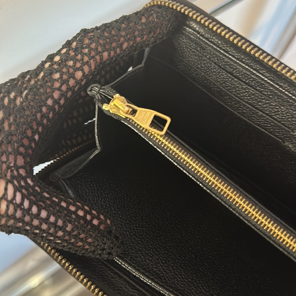 Louis Vuitton Black Monogram Empreinte Stitch Wallet, Full Inclusion! - Picture 15 of 16